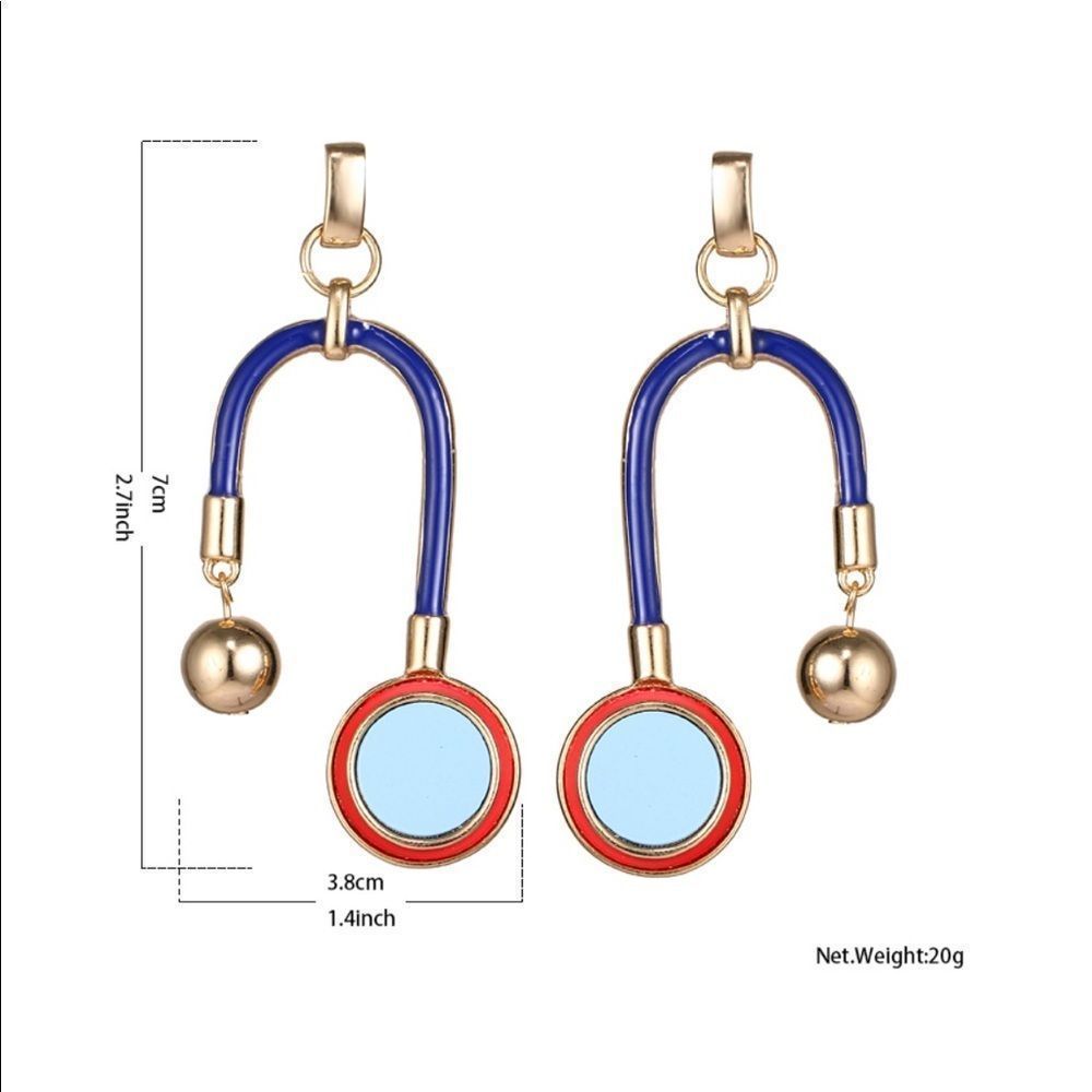 Last one 🌟Statement earrings - Picture 2 of 5